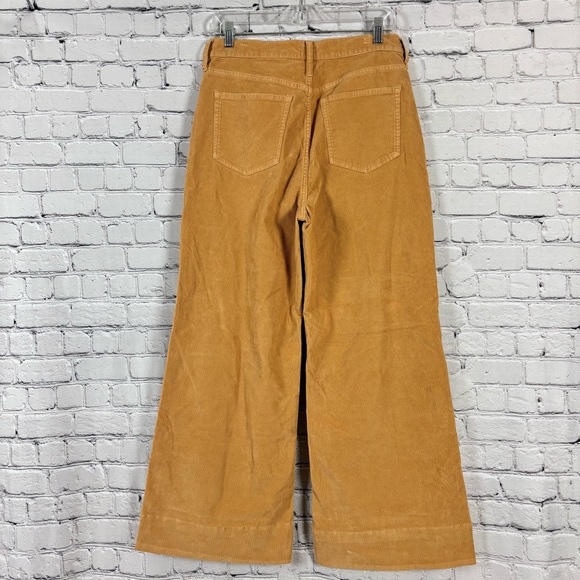 J Crew Wide Leg Corduroy Trouser Pants in Sand Castle Women 29 - Picture 7 of 14